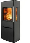 Kaminofen Wamsler Pylon 3G Stahl schwarz 6,2 kW - Schwarz