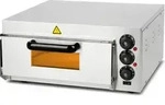 VERTES Gastro Pizzaofen mit feuerfestem Stein, Timerfunktion und Beleuchtung,