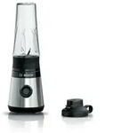 Bosch VitaPower MMB2111M, Tischplatten-Mixer, 0,6 l, Eis-Crusher, 450 W, Edelstahl -