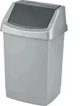 Click-it 25l Abfallkorb - Grau