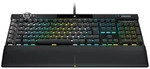 Corsair K100 RGB, Kabelgebunden, USB, Optomechanischer Schl&uuml;sselschalter, AZERTY,