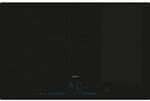 Siemens iQ700 EX807NVV6E, Schwarz, Integriert, 80 cm, Zonen-Induktionskochfeld,