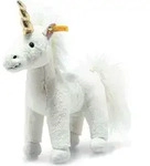 Steiff Unica Einhorn 27 weiss stehend 067662
