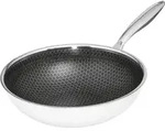 HSN Wok Edelstahl 28 cm