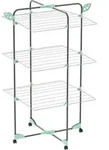 Colombo New Scal Alpina 30, W&auml;schest&auml;nder, Stahl, Schwarz, Grau, 30 m, 3,6...