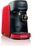 Bosch TAS16B3, Pad-Kaffeemaschine, 0,7 l, Kaffeekapsel, 1400 W, Schwarz, Rot -