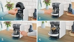 Bosch TAS16B4, Pad-Kaffeemaschine, 0,7 l, Kaffeekapsel, 1400 W, Grau, Wei&szlig; -