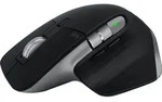 Logitech MX Master 3S for Mac, rechts, Laser, Bluetooth, 8000 DPI, Grau - Grau