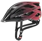 Helm Uvex I-VO CC Mips schwarz-rot matt gr&ouml;&szlig;e 52-57 cm S41.0.613.0615