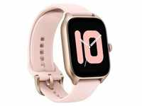 Amazfit GTS 4 Rosebud Pink Smartwatch GPS Herzfrequenzmessung AMOLED-Display