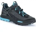 AKU Rocket DFS GTX Ws Black/Turquoise 39,5 Damen Wanderschuhe - Schwarz - 39