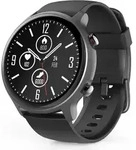 Hama Smartwatch Fit Watch 6910, Schwarz/Grau - Silber