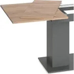 Esstisch Vicco Dix Anthrazit 140 x 90 cm, Model 36913 - Dunkelgrau