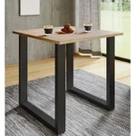 VCM Premium Holz Esstisch | H. 76 x B. 80 x T. 50 cm | K&uuml;chentisch Speisetisch Tisch