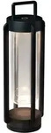 Konstsmide LED Designer-Laterne Otranto | schwarz | Indoor/Outdoor | Aluminum/Glas 