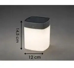 Konstsmide Assisi, Grau, Universal, 1 Gl&uuml;hbirne(n), 1 W, LED, 3000 K - Grau