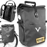 Valkental&reg; ValkPro 3in1 Fahrradtasche, Rucksack & Umh&auml;ngetasche- 23L -...