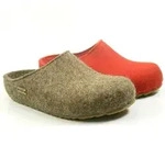 Haflinger 711033 Grizzly Michel Schuhe Damen Herren Hausschuhe Pantoffeln Wolle...