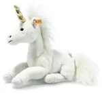 Steiff Kuscheltier Soft Cuddly Friends Schlenker-Einhorn Unica Wei&szlig; (27cm) - Wei&szlig;