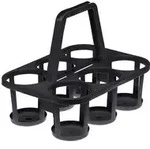 keeeper Flaschentr&auml;ger 6-fach 34 x 26 x 28 cm - Grau