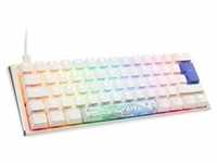 Ducky One 3 Classic Pure White Mini Gaming Tastatur, RGB LED - MX-Brown
