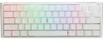 Ducky One 3 Classic Reinwei&szlig; Mini Gaming Tastatur, RGB LED - Wei&szlig;
