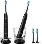 Philips DiamondClean 9000 HX9914/63 2x Elektrische Schallzahnb&uuml;rsten + 4 C3