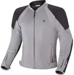 SHIMA Jet wasserdichte Motorrad Textiljacke, grau, M - Grau