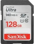 SanDisk Ultra, 128 GB, SDXC, Klasse 10, UHS-I, 140 MB/s, Class 1 (U1)