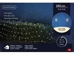 Kaemingk - Modern Weihnachtsbeleuchtung Netzbeleuchtung 180 warmwei&szlig; LED 2...