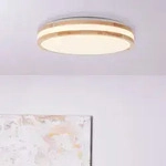 BRILLIANT Laskos LED Wand- und Deckenleuchte 38cm holz hell/wei&szlig; holz hell/wei&szlig;