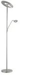 Fischer & Honsel LED Deckenfluter DENT Silber 180cm - Grau