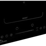 vidaXL Induktionskochfeld Flexzone mit 2 Platten Touch Control 3500 W - Schwarz
