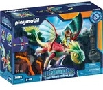 PLAYMOBIL Dragons 71083 Dragons: The Nine Realms - Feathers & Alex - Bunt