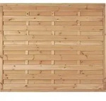 T&J Maxi Massivzaun 180 x 150 cm - Gr&uuml;n