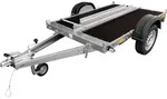 Motoanh&auml;nger UNITRAILER MOTO 1 - Silber