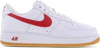 Nike Air Force 1 Low Retro Wit / Rood - Heren Sneaker - DJ3911-102 nike air force,