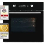 Exquisit Einbaubackofen EBEP697-H-030 schwarz | Energieeffizienzklasse A | 70,2 l