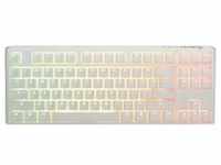 Ducky One 3 Classic Pure White TKL Gaming Tastatur RGB LED - MX-Brown - USB -