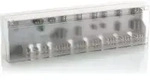 Anschlussleiste Alpha Basis direct Standard 230 V f&uuml;r 10 Heizzonen - Transparent