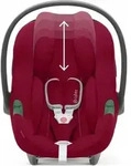 Cybex Aton B2 i-Size Babyschale inkl. Base One Dynamic Red - Rot