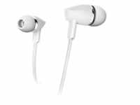 Hama In-Ear Kopfhörer Joy Weiß Mikrofon Flachbandkabel Headset kabelgebunden