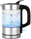 ProfiCook Wasserkocher Edelstahl | 0,5 Liter | beleuchtet | 1100W | Reisewasserkocher