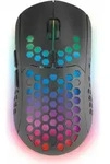 Mars Gaming MMW3, rechts, Optisch, RF Wireless, 3200 DPI, Schwarz - Schwarz