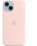 Apple Silicone Case MagSafe iPhone 14 kalkrosa - Rosa
