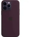 Apple Silicone Case MagSafe iPhone 14 Pro Max holunder - Rot