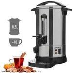 AREBOS 950 W Gl&uuml;hweinkocher | 8,8 L Hei&szlig;getr&auml;nkeautomat mit Thermostat,