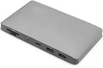 DIGITUS Thunderbolt 3 Dockingstation 8K, USB Type-C - Schwarz/Grau