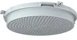 Kaiser Einbaugeh&auml;use, HaloX 100 1281-10 Frontteil Auslass vari f.Ortbeton