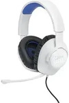 JBL Quantum 100P, white blue - Wei&szlig;